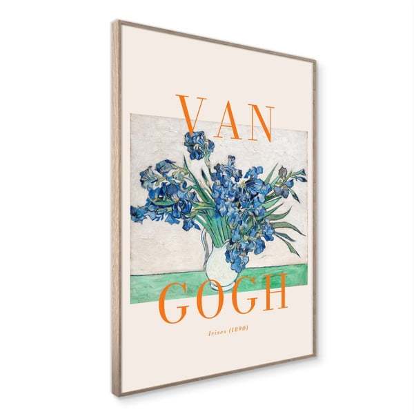 Paveikslas 50x70 cm Irises – Styler-image-3