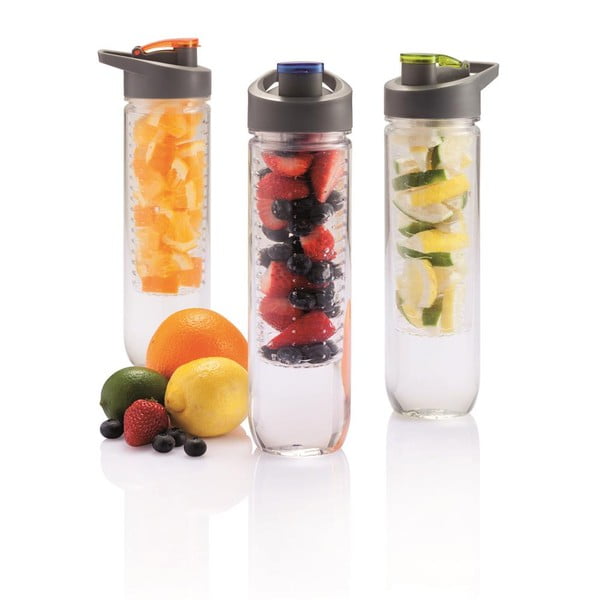 Mėlynas butelis su sieteliu XD Design Loooqs, 800 ml-image-3