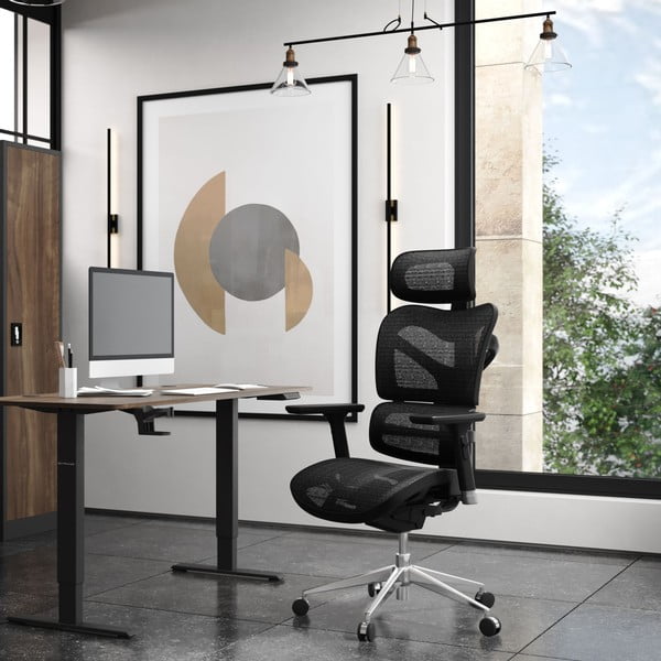 Biuro kėdė juodos spalvos V-Commander – Diablo Chairs-image-1