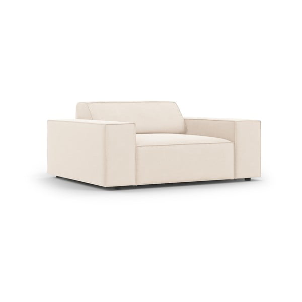Iš velveto krėslas smėlio spalvos Jodie – Micadoni Home