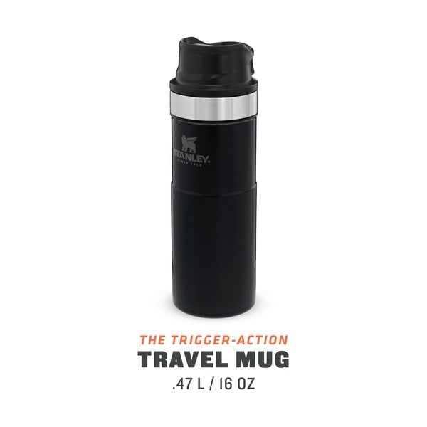 Termosas juodos spalvos 470 ml – Stanley-image-4