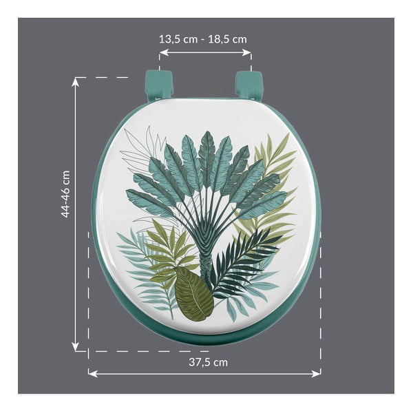 Tualeto sėdynė 37 x 47 Panazio – douceur d'intérieur-image-1