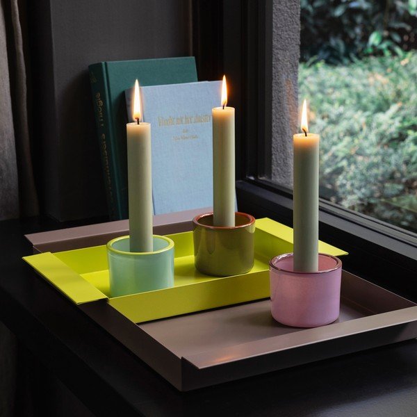 Iš stiklo žvakidės arbatinėms žvakutėms 3 vnt. – Remember-image-1