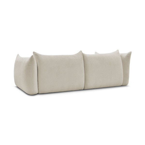 Smėlio spalvos sofa iš boucle 286 cm Azra – Bobochic Paris-image-4