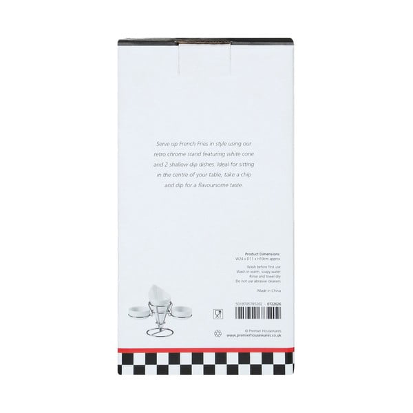 Stovas prancūziškoms bulvytėms ir padažams serviruoti Premier Housewares-image-4