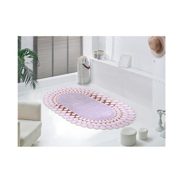Kilimas Vitaus Zinno Oval Kahve, 80 x 150 cm-image-1