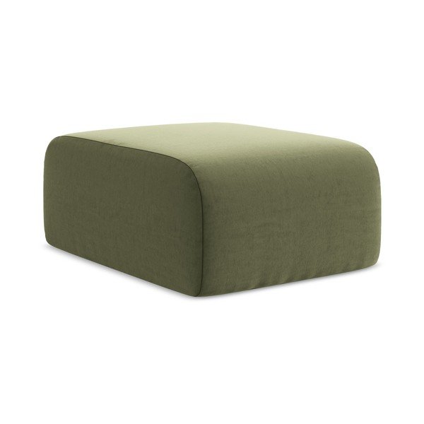 Žalios spalvos taburetė iš velveto Lani – Makamii