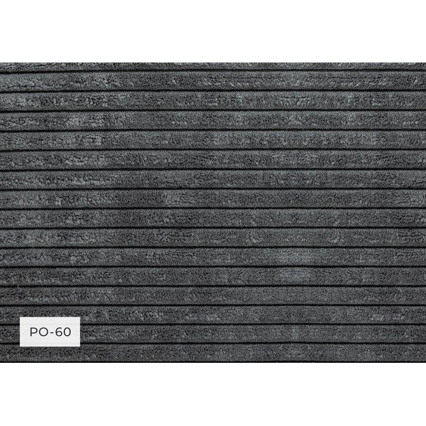 Pilkos spalvos iš kordinio velveto gultas (su kairiuoju kampu) Chic Charlotte – Miuform-image-4