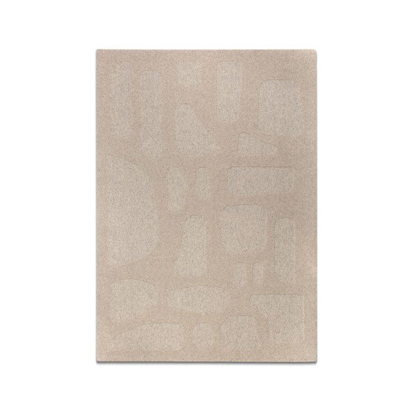 Taupe spalvos iš vilnos kilimas 200x300 cm Archipelagio – Micadoni 