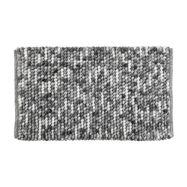 Pilkas vonios kambario kilimėlis Wenko Smooth Grey, 90 x 60 cm-image-1
