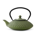 Žalios spalvos ketaus arbatinukas su sieteliu Bredemeijer Xilin, 1,25 l