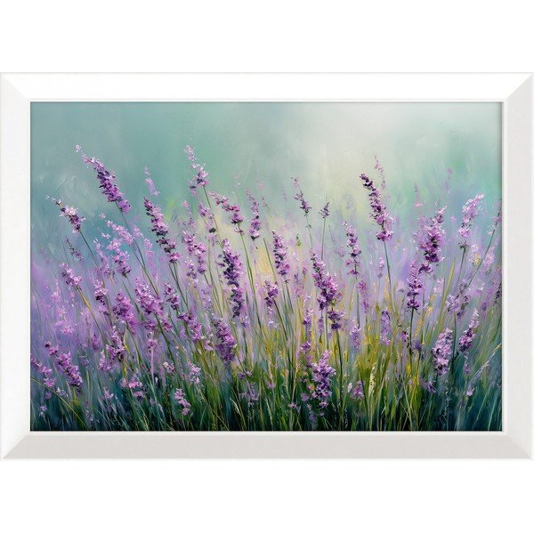 Spausdintas paveikslas su rėmeliu 75x56 cm Lavender – Styler