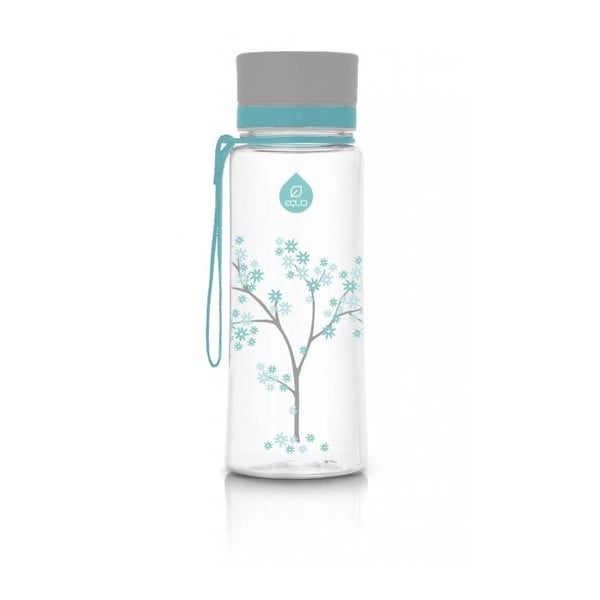 Plastikinis vandens butelis Equa Mint Blossom, 0,6 l