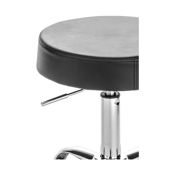 Juoda kėdė ant ratukų Tomasucci Tizio-image-2