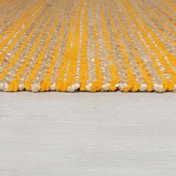 Geltonas džiuto kilimas Flair Rugs Equinox, 160 x 230 cm-image-3