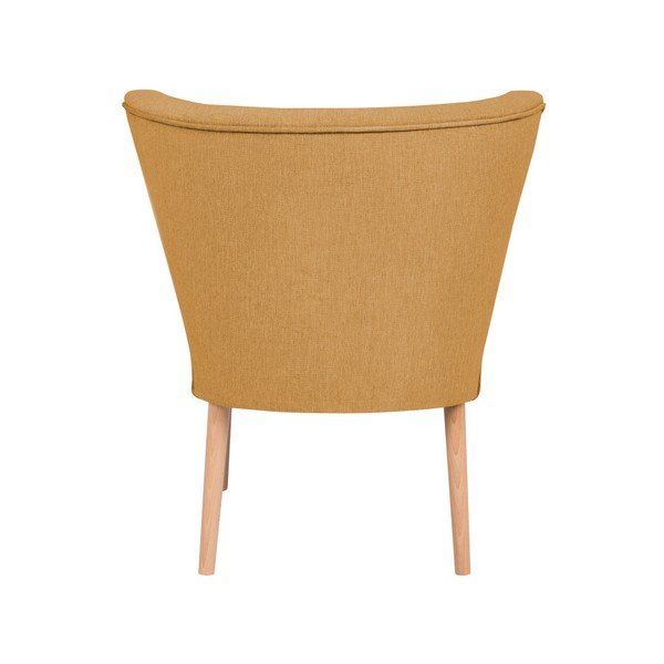 Geltonas fotelis Cosmopolitan design Matteo-image-1