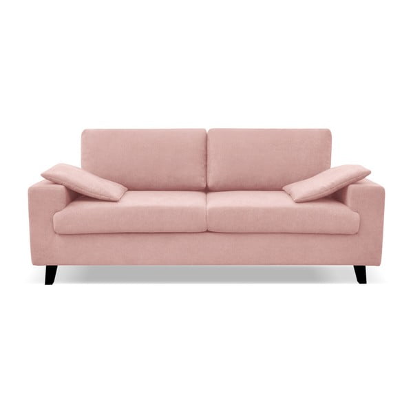 Šviesiai rožinė trivietė sofa Cosmopolitan design Munich