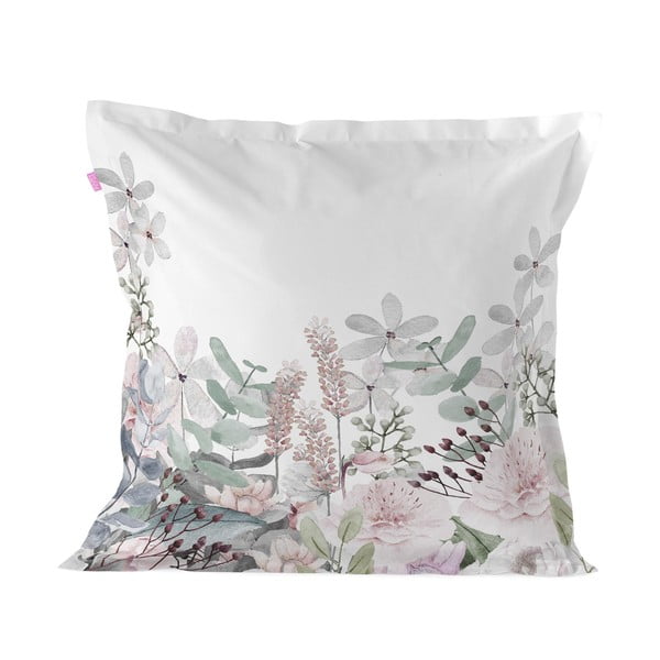 Medvilninis pagalvės užvalkalas Happy Friday Basic Soft Bouquet, 60 x 60 cm