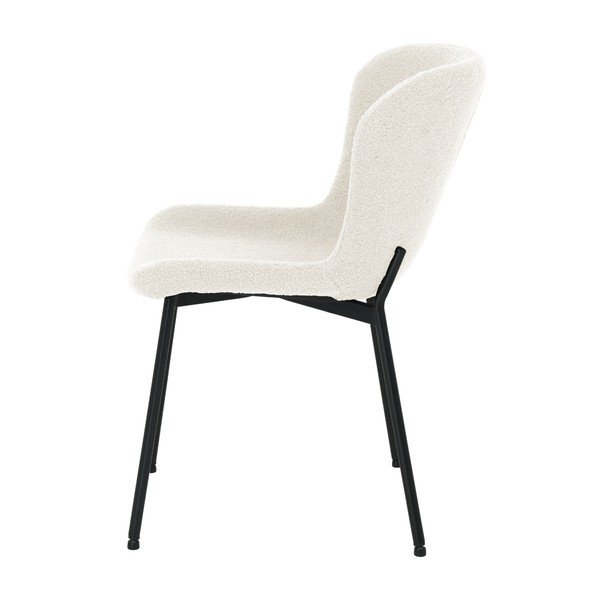 Valgomojo kėdės baltos spalvos 2 vnt. Teddy – Furnhouse-image-2