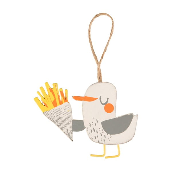 Pakabinama dekoracija Sass & Belle Naughty Gull With Chips
