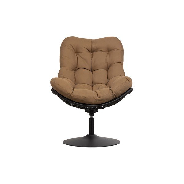 Ruda pasukama sodo kėdė iš rotango WOOOOD Vive-image-2