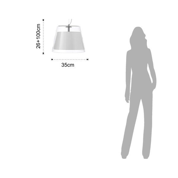 Pakabinamas šviestuvas Tomasucci Matt, ⌀ 35 cm-image-2