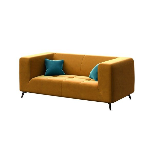 Geltona sofa MESONICA Toro, 187 cm-image-2
