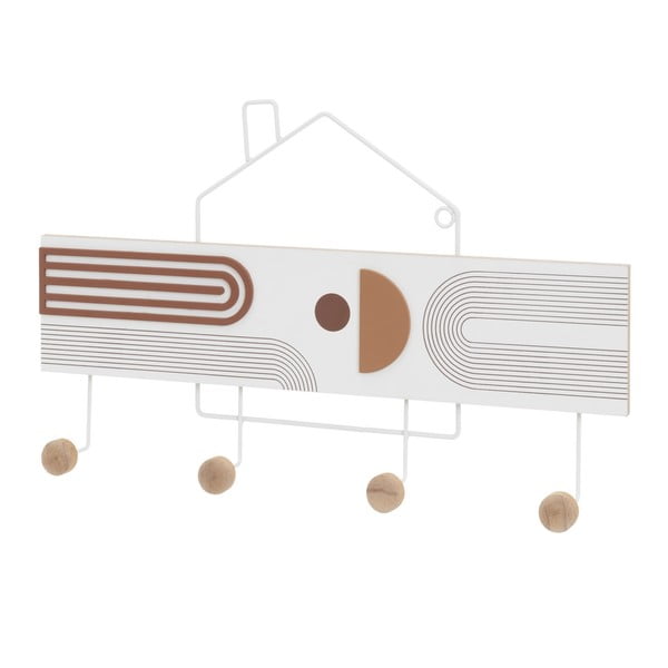 Sieninė lentyna baltos spalvos Arch – Casa Selección