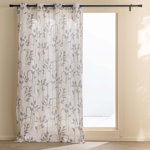 Pilkos spalvos užuolaida 140x240 cm Roseris – douceur d'intérieur