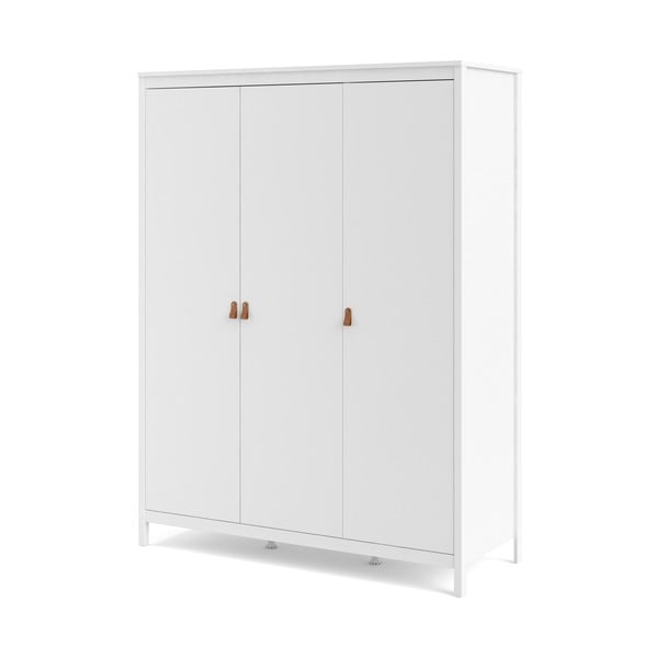 Drabužių spinta baltos spalvos 150x199 cm Madrid – Tvilum-image-3