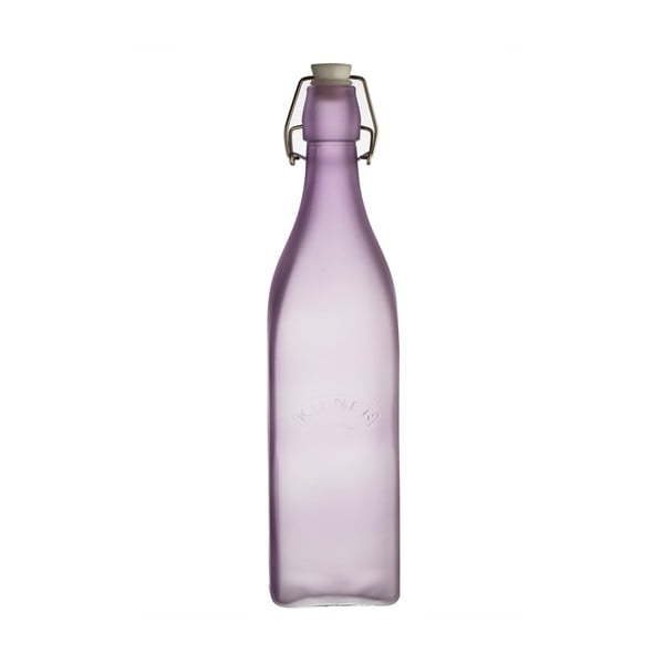 Violetinis pieno butelis su Kilnerio spaustuku, 1,0 l