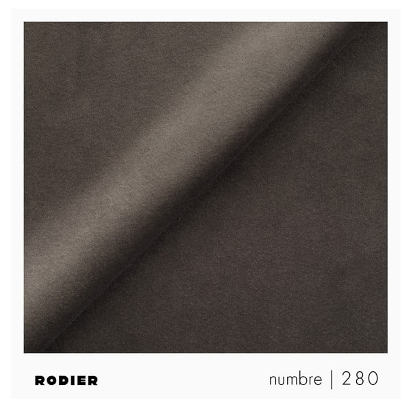 Taupe spalvos iš velveto sulankstoma/su sandėliavimo vieta kampinė sofa (su kairiuoju kampu/„L“ formos) Rene – Rodier-image-4