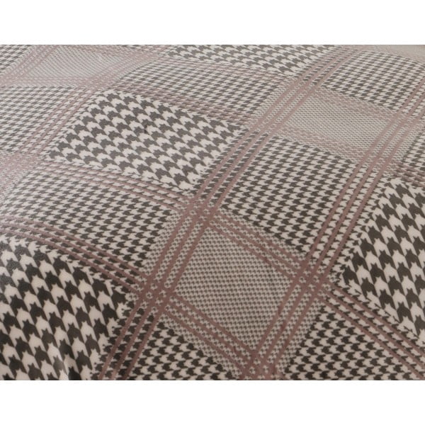 Viengulė patalynė pilkos spalvos iš mikropliušo 140x200 cm – My House-image-1