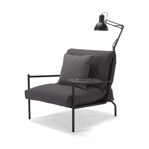 Tamsiai pilka "Innovation Noir" kėdė