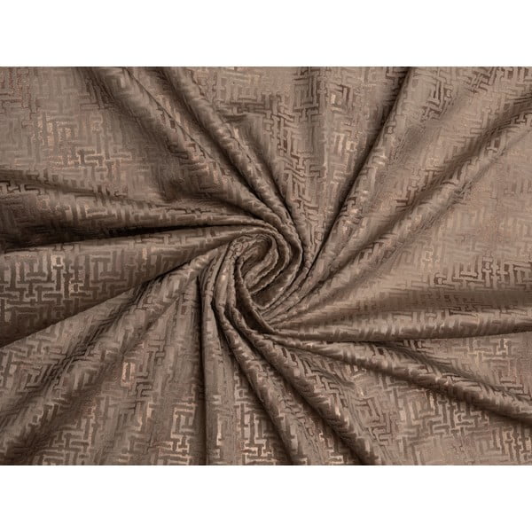 Užuolaida rudos spalvos 140x260 cm Terra – Mendola Fabrics