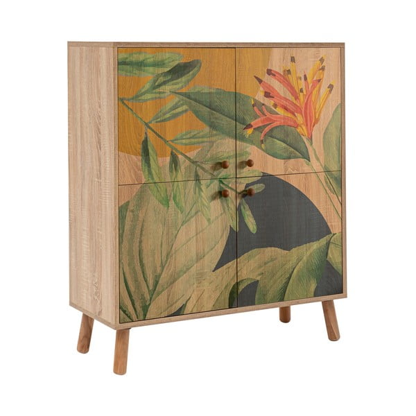 Spintelė natūralios spalvos iš ąžuolo 95x111 cm Multilux – Kalune Design-image-2