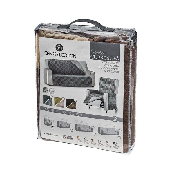 Apsauginis krėslui baldų apmušalas rudos spalvos 55 cm Protect – Casa Selección-image-3
