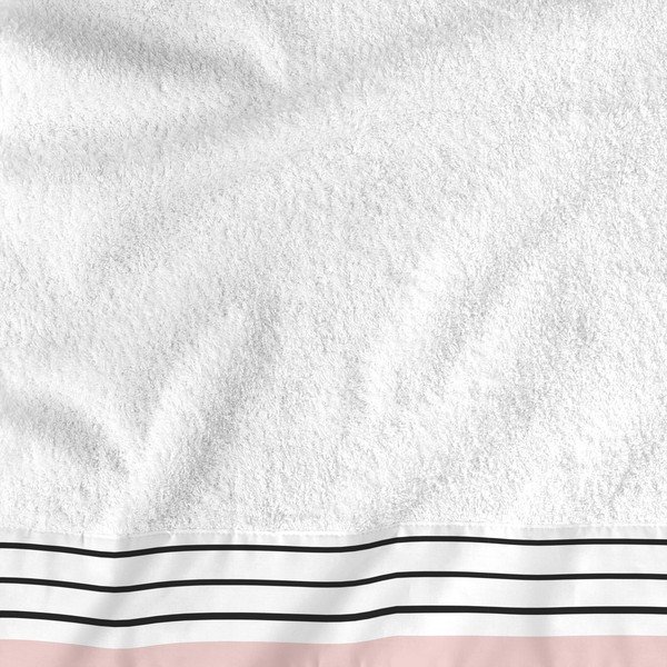 2 medvilninių rankšluosčių rinkinys Blanc Blush-image-1