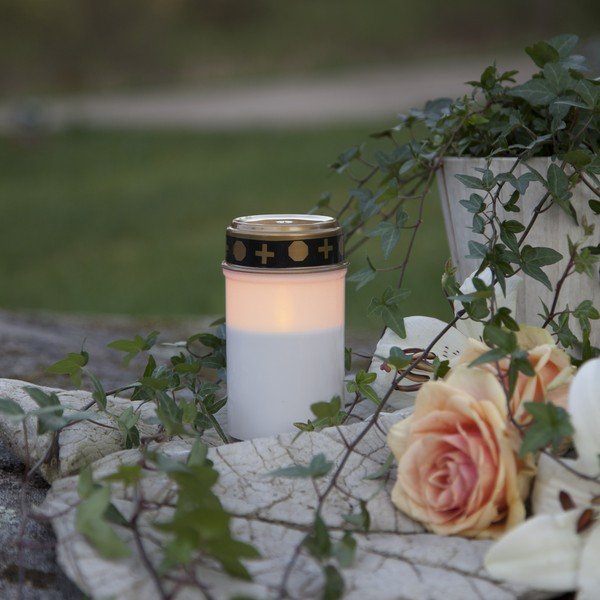 Lauko LED žvakė (aukštis 12 cm) Serene – Star Trading-image-1