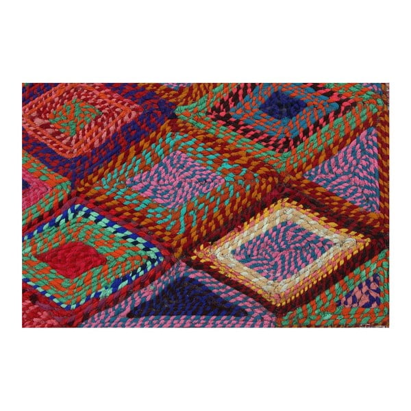 Medvilninis kilimas Eco Rugs Whimsical Geo, 80 x 150 cm-image-1