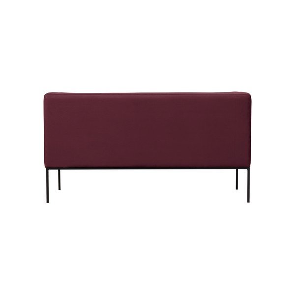 Tamsiai raudona dviejų vietų sofa Windsor & Co Sofas Neptune-image-3