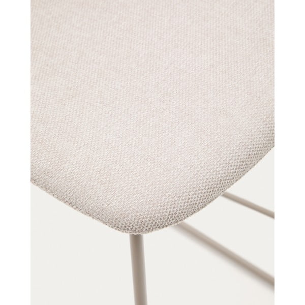 Smėlio spalvos baro taburetė (sėdynės aukštis 76 cm) Zahara – Kave Home-image-3