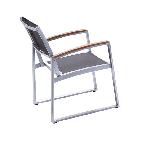 Sodo krėslas pilkos spalvos Ava – Garden Pleasure-image-3