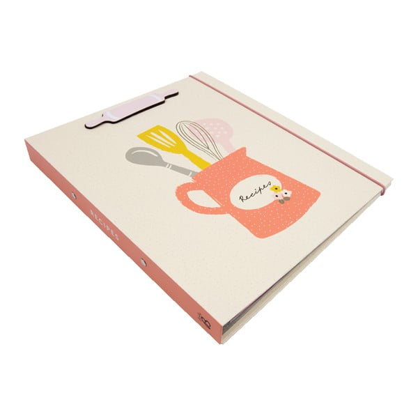 Receptų knyga Busy B Receptų knyga Floral A4-image-1