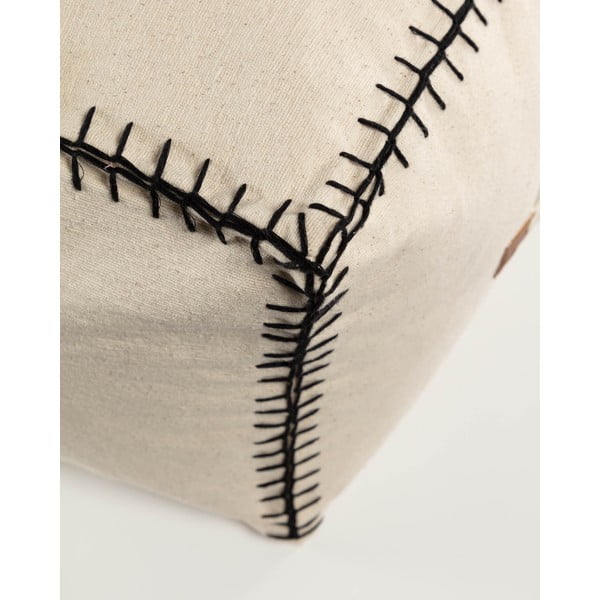 Smėlio spalvos pufas Anahi – Kave Home-image-2