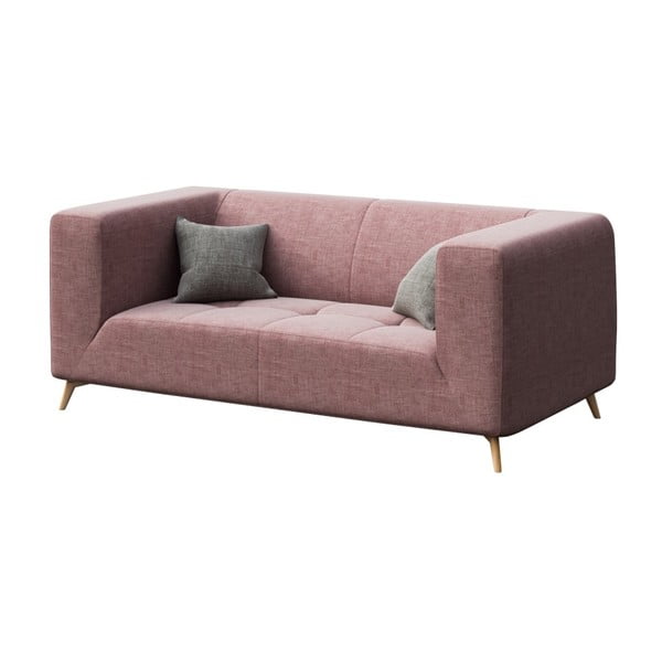Rožinė sofa MESONICA Toro, 187 cm-image-2