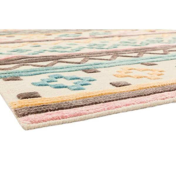 Kilimas Asiatic Carpets Theo Soft Tone Geo, 160 x 230 cm-image-3