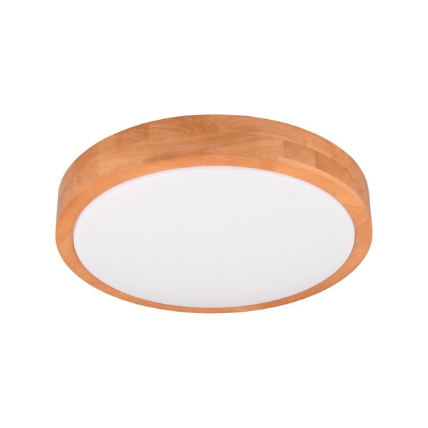 Lubinis šviestuvas šviesiai rudos spalvos LED ø 40 cm Iseo – Trio-image-3