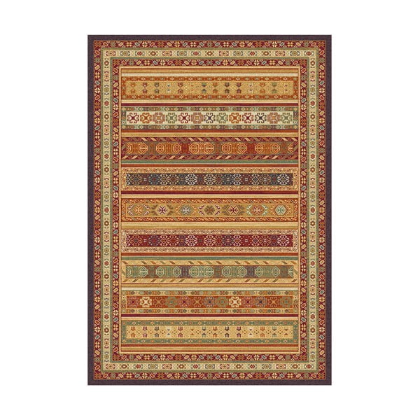 Smėlio spalvos rudas kilimas Universal Nova, 300 x 67 cm