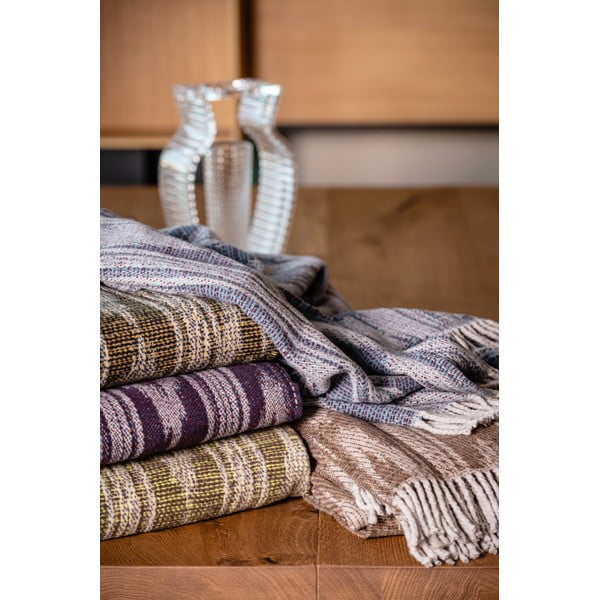 Rudas medvilninis pledas Euromant Zanzibar, 140 x 180 cm-image-1